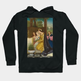 Sainte Amelie, Reine De Hongrie by Paul Delaroche Hoodie